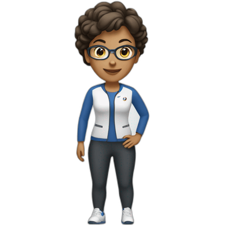 profesora deporte emoji