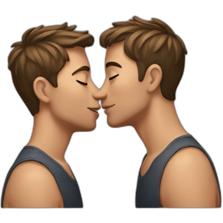 gay kiss emoji