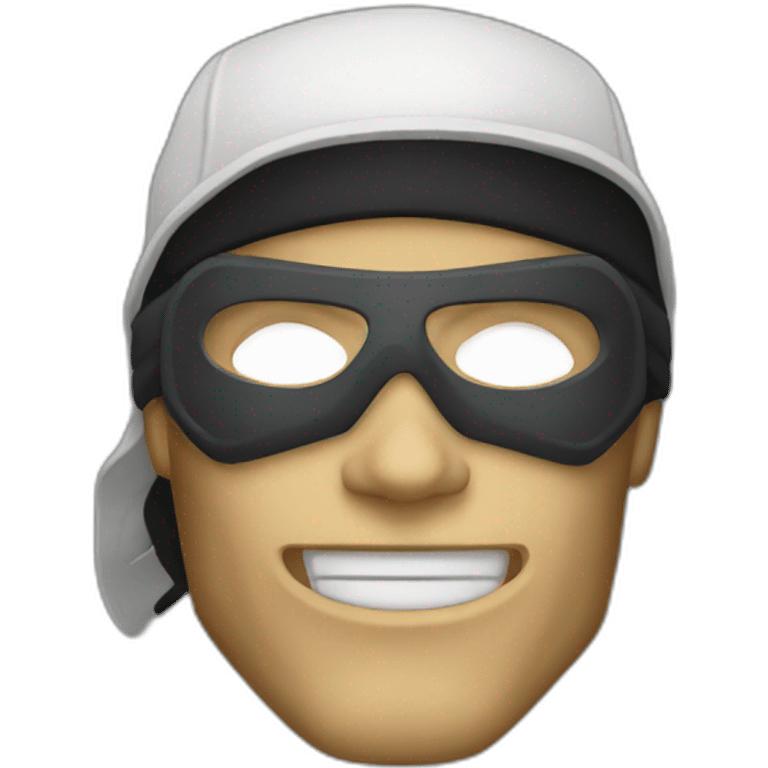 Casey Jones with mask emoji