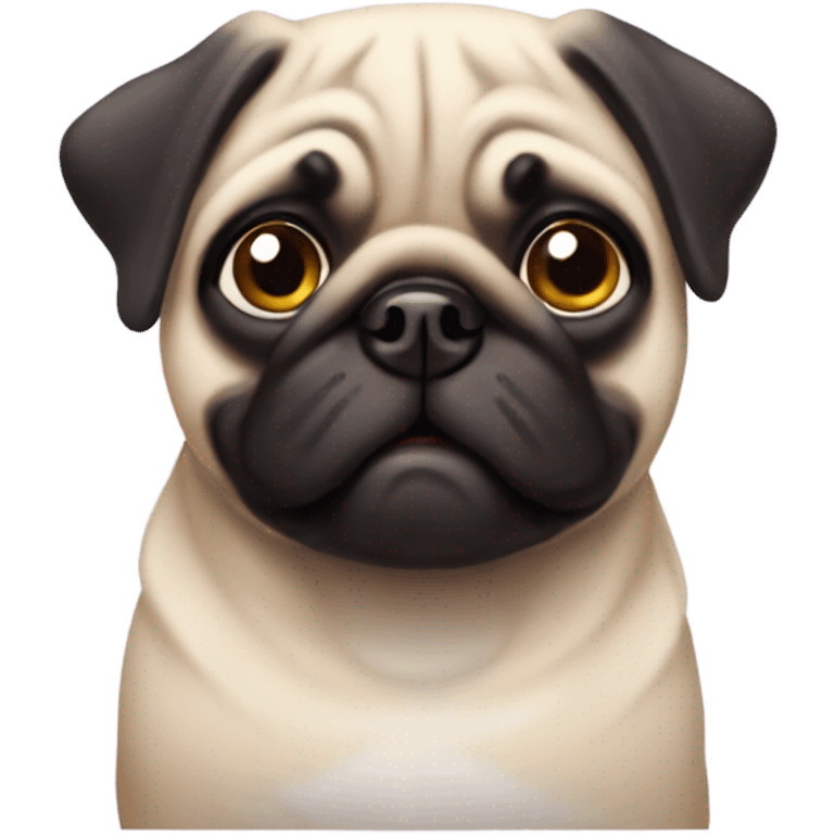 cute pug emoji