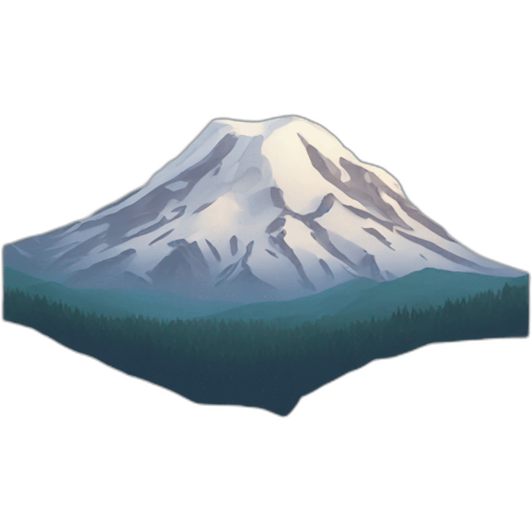 Rainier mount emoji