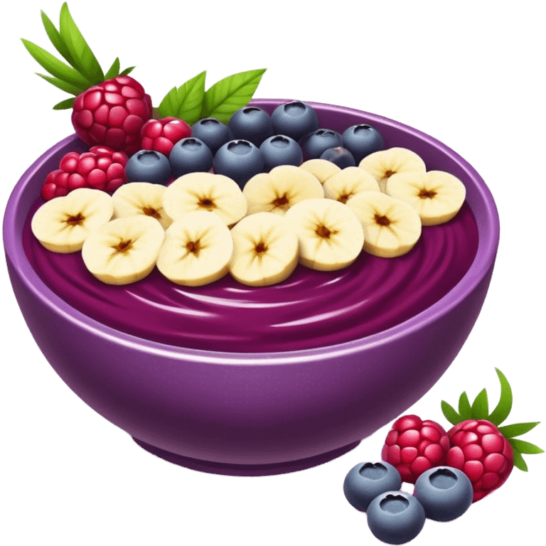 acai bowl emoji