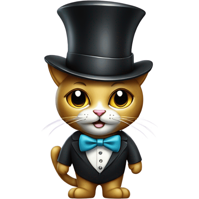 Monopoly cat emoji