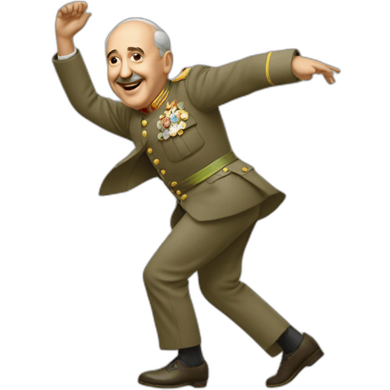 Francisco Franco dancing emoji