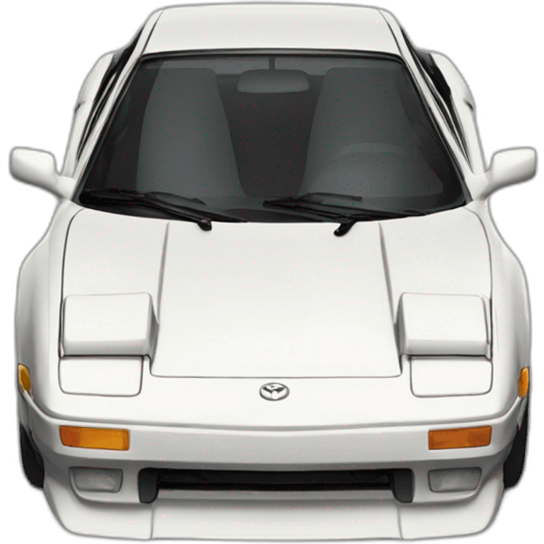 Toyota mr2 sw20 color negro emoji