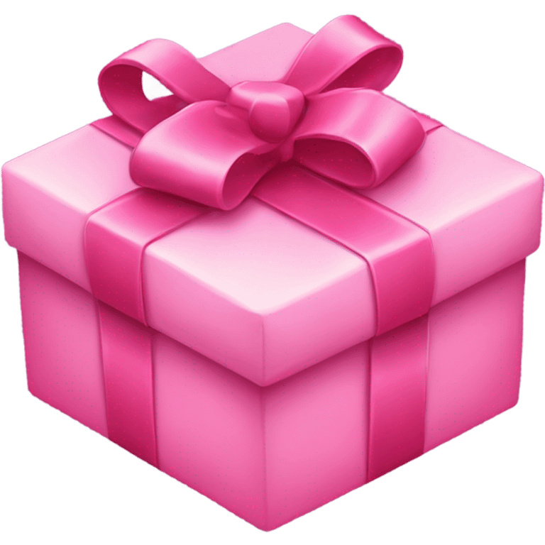 Pink present  emoji