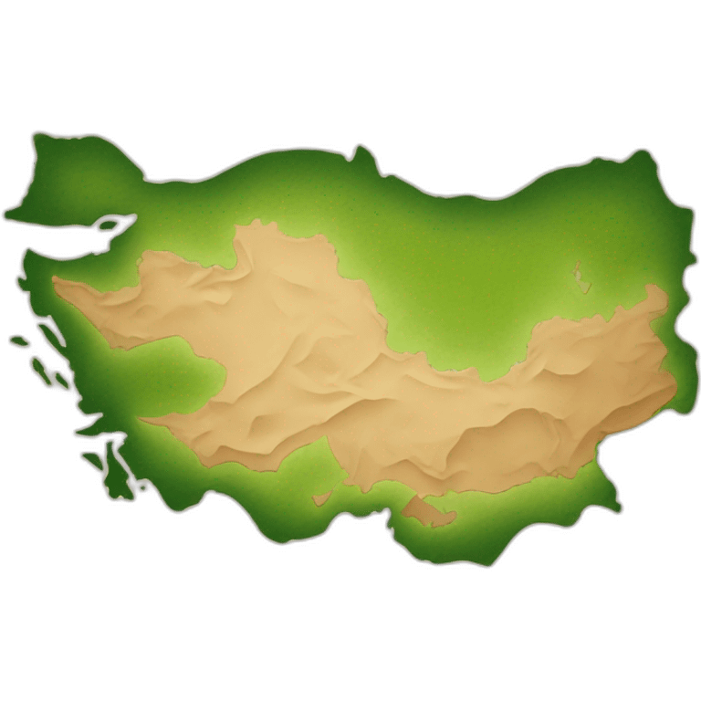 map of turkey emoji