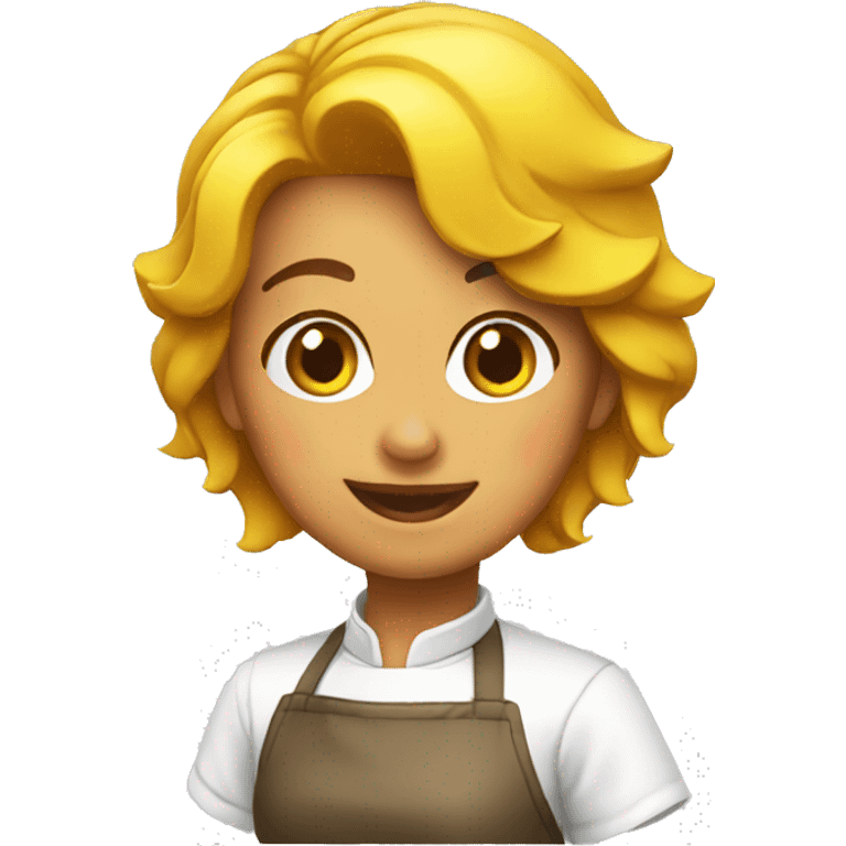 Chica cocinando emoji