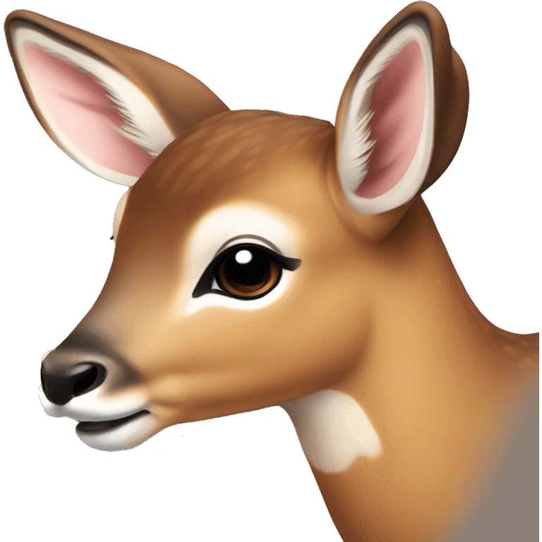 doe deer cute  emoji