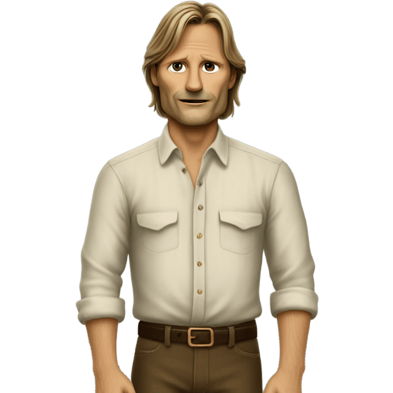 Viggo Mortenson as the blouse man  emoji