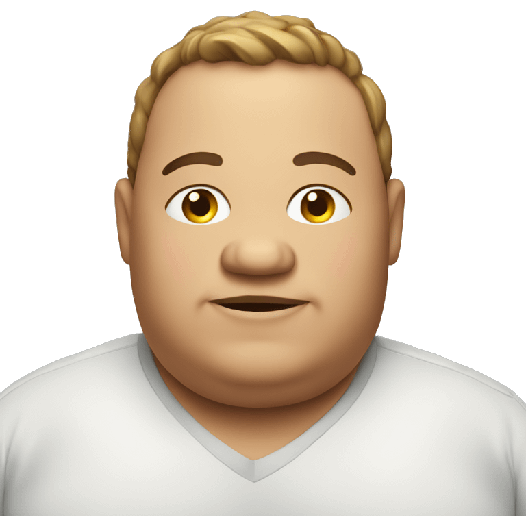 Fat person emoji