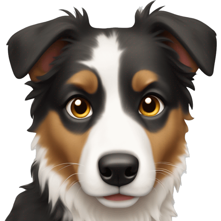 Mini australian shephard emoji