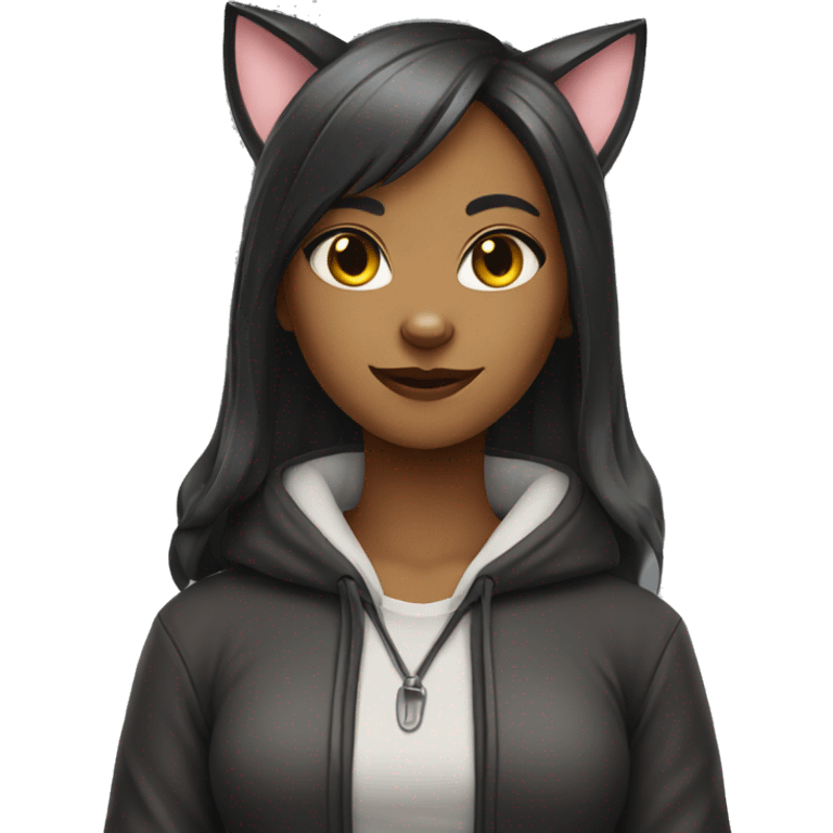 Cat girl  emoji