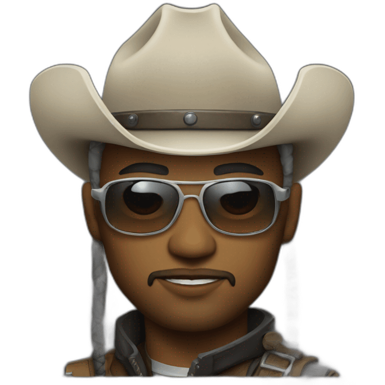 cyberpunk cowboy emoji