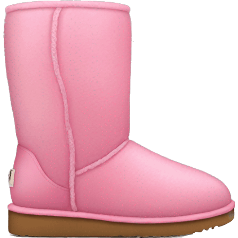 Pink ugg boots emoji