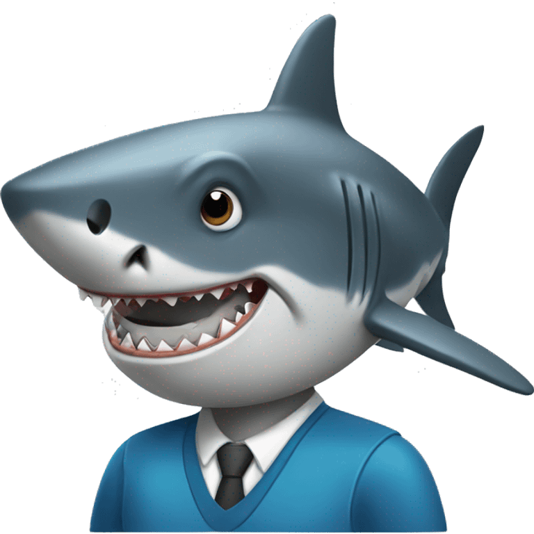 Shark Civil engineer emoji