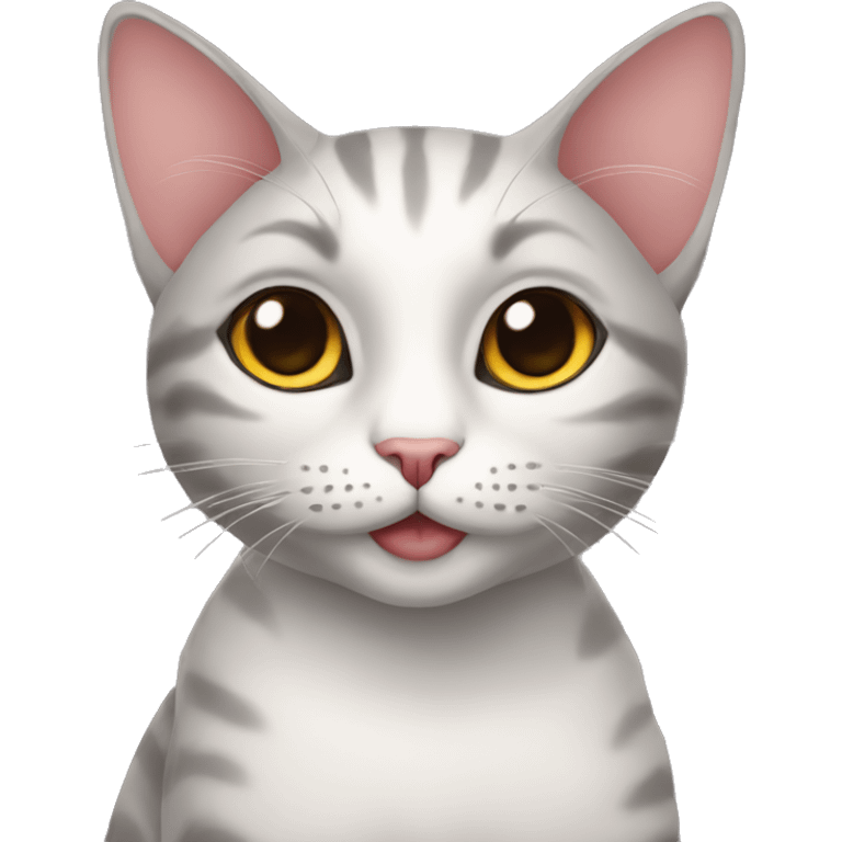 Cat coquette  emoji