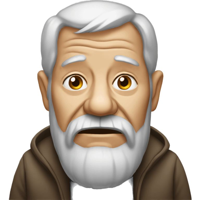 Old ugly man emoji