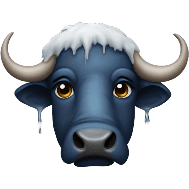 Crying buffalo bill emoji