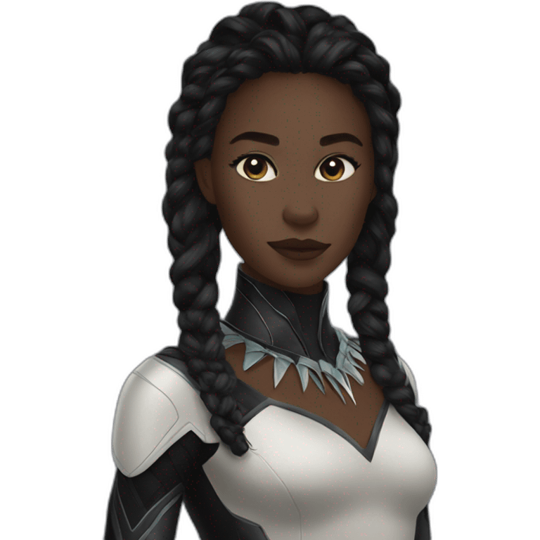 Léa Black panther emoji