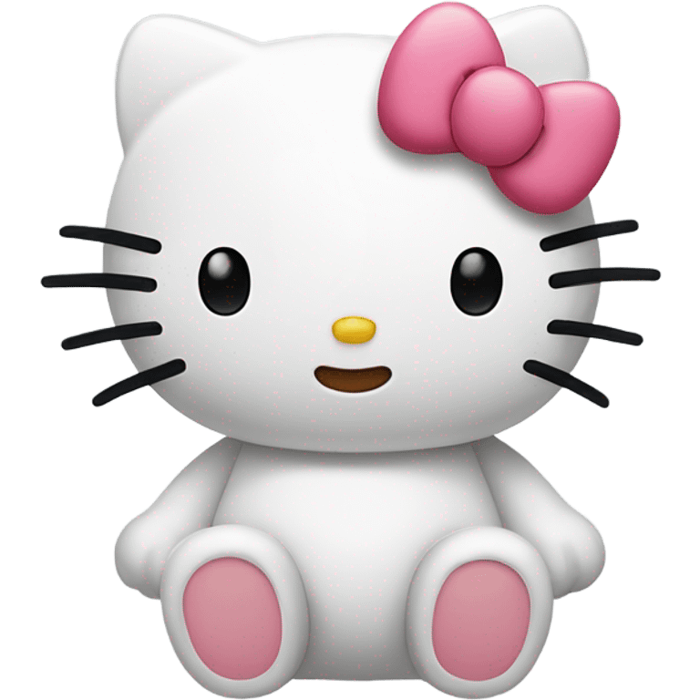 Hello kitty farting emoji