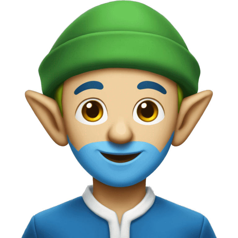 blue razz elf bar emoji