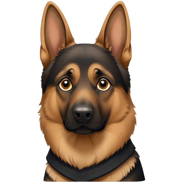 German shepherd  emoji