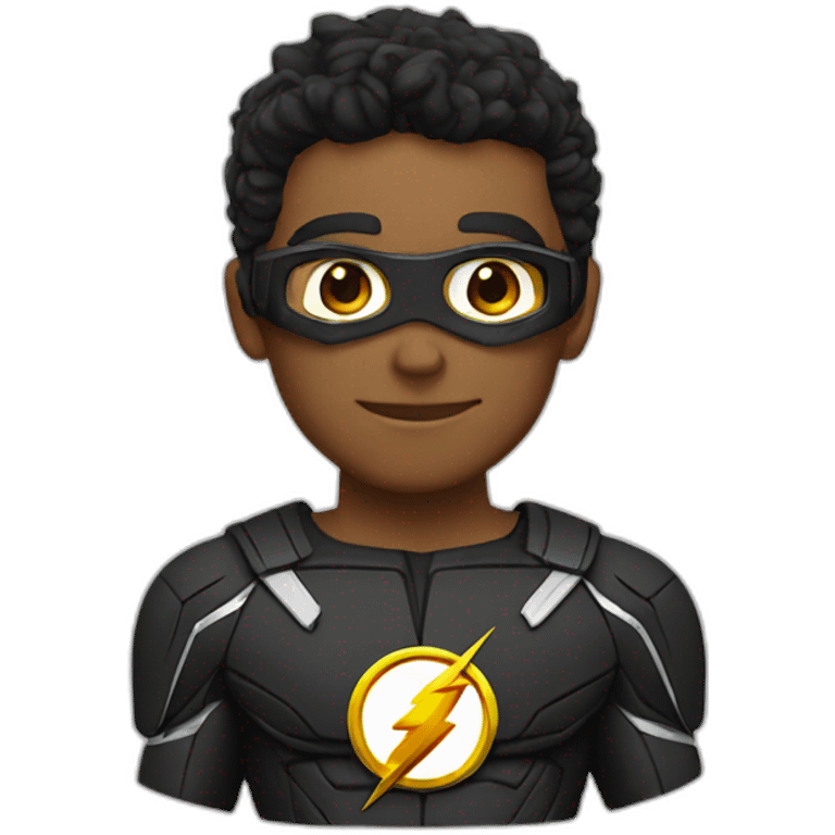 the flash character emoji