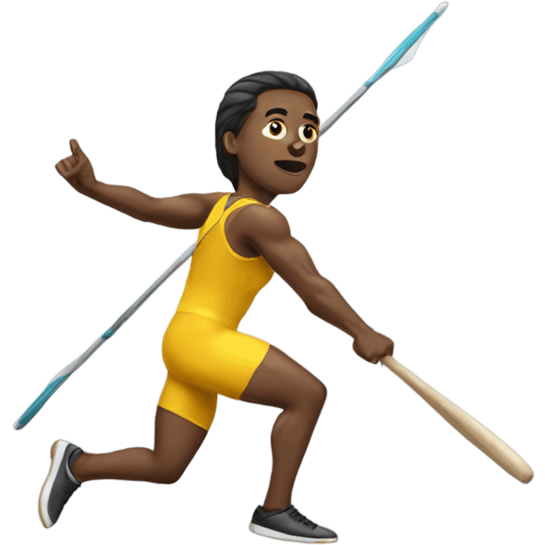 Javelin thrower emoji