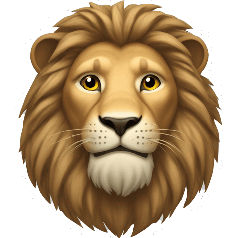 lion head emoji