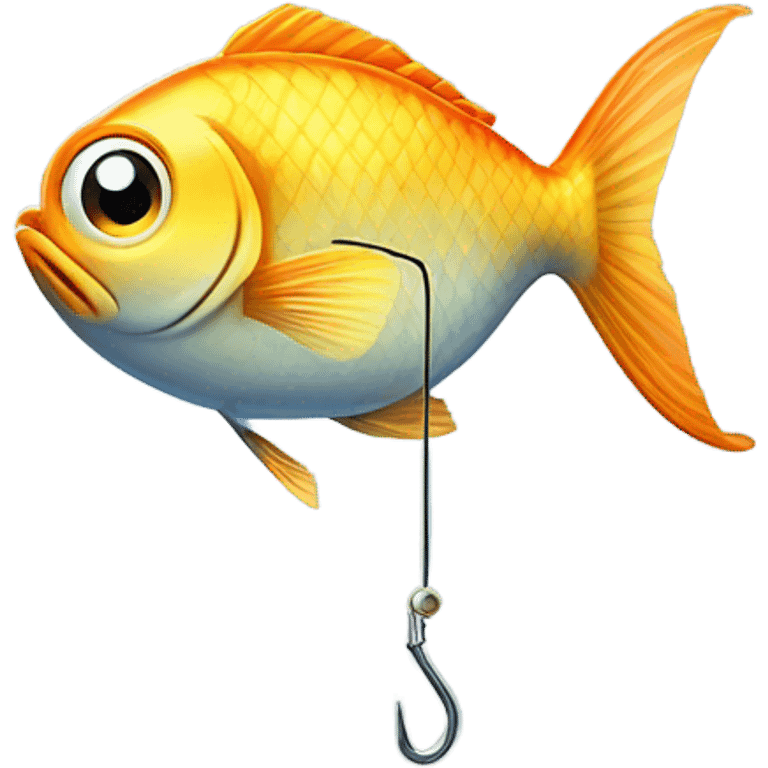 a fish fishing  emoji