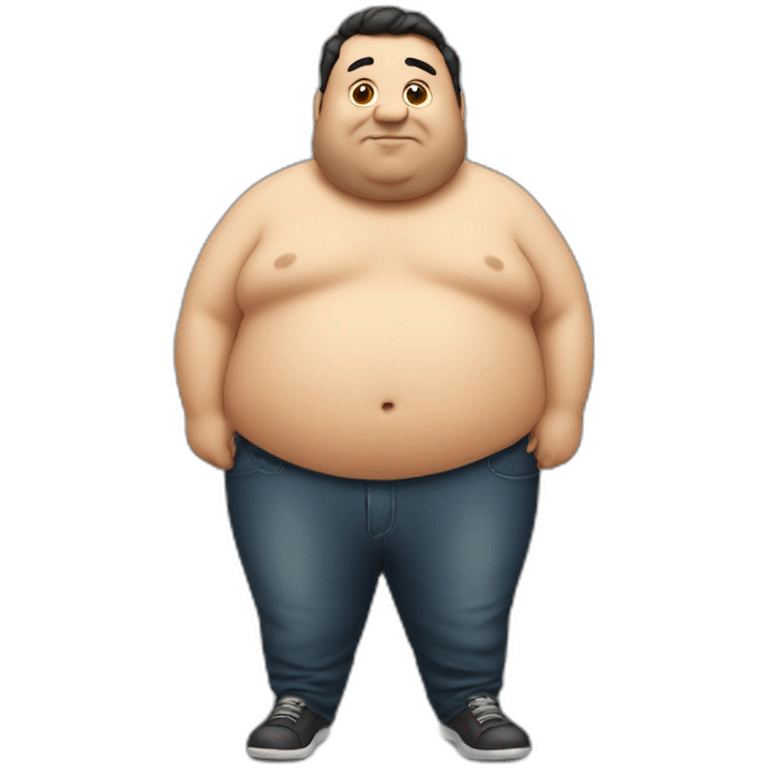 Fat Long Men emoji