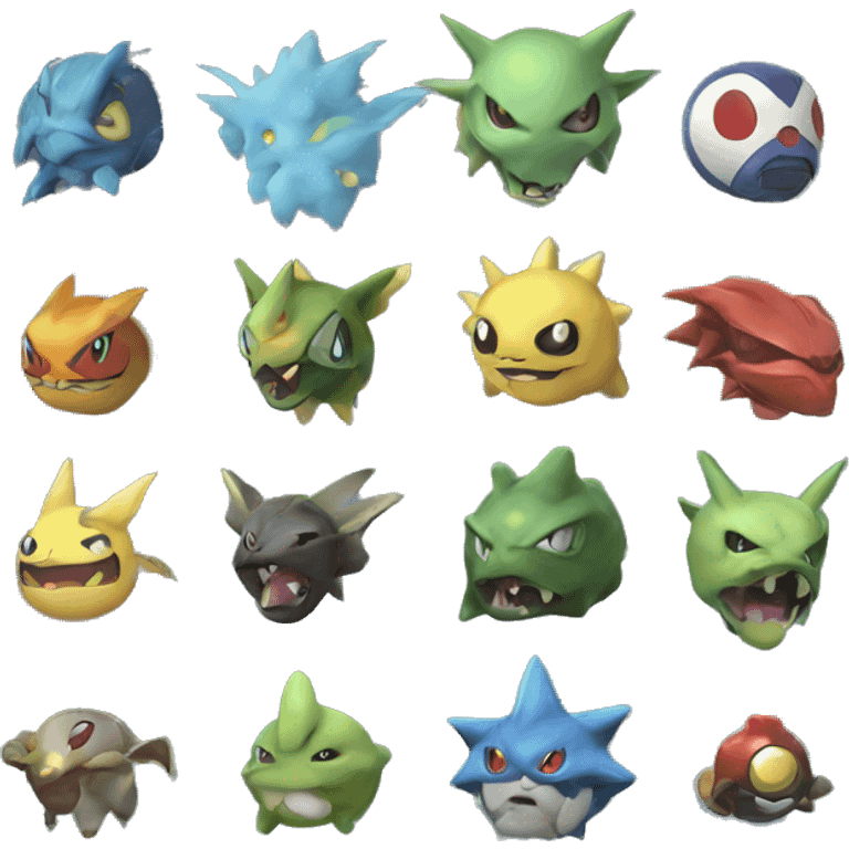 pokemon go 5 start Raid Boss  emoji