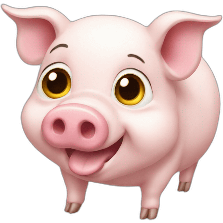 3 petits cochon emoji