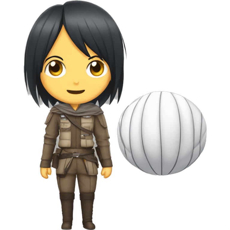 balon mikasa emoji