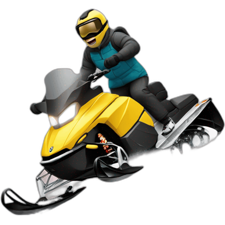 bigquint-riding-snowmobile emoji