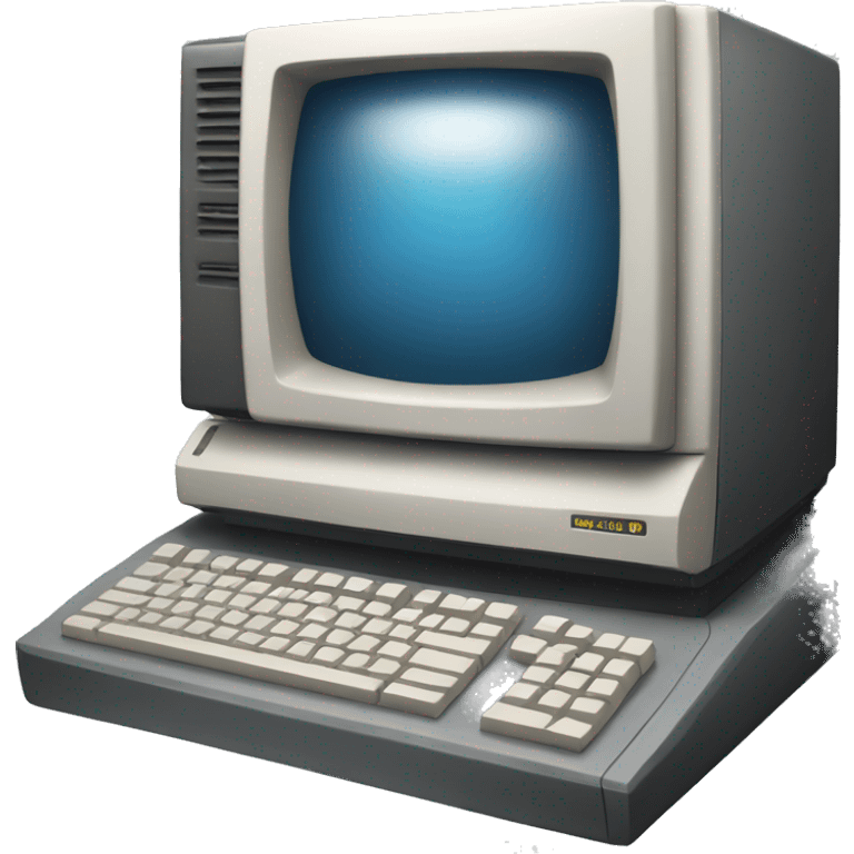 Old computer emoji