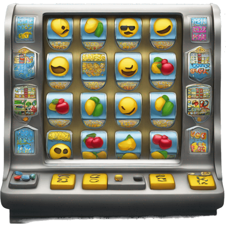 3 x 3 slot machine emoji