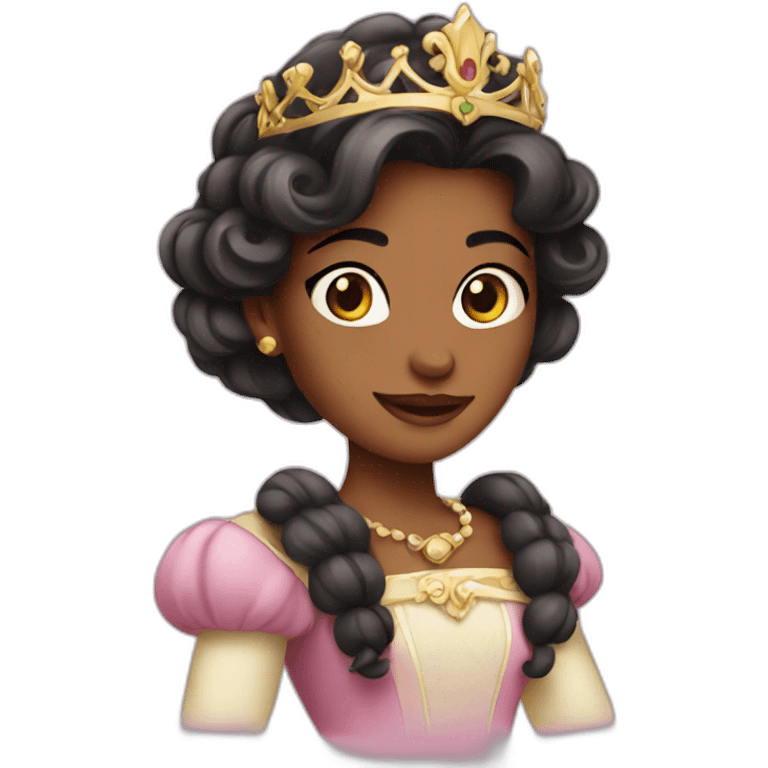 Beautiful princess  emoji