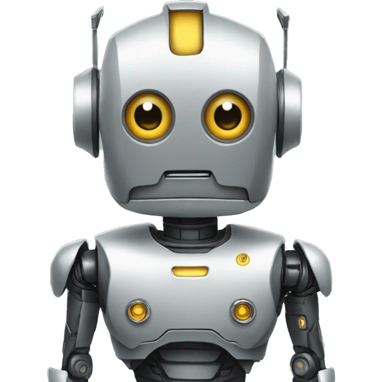 Robot con traje  emoji