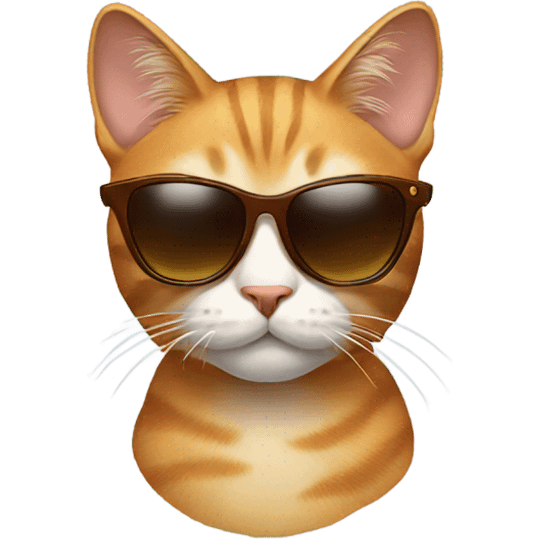 cat wearing sunglasses emoji