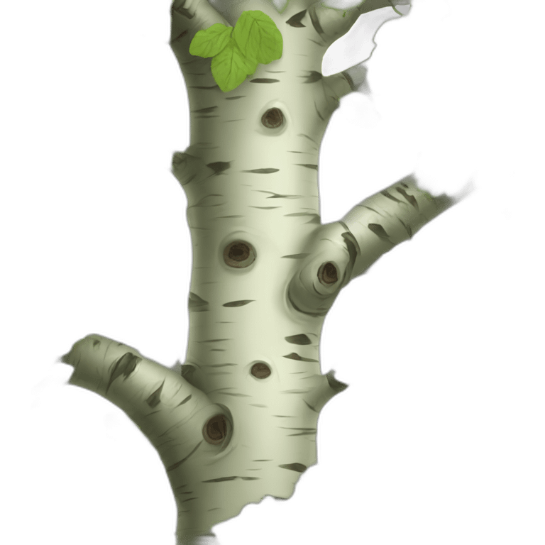 birch tree emoji