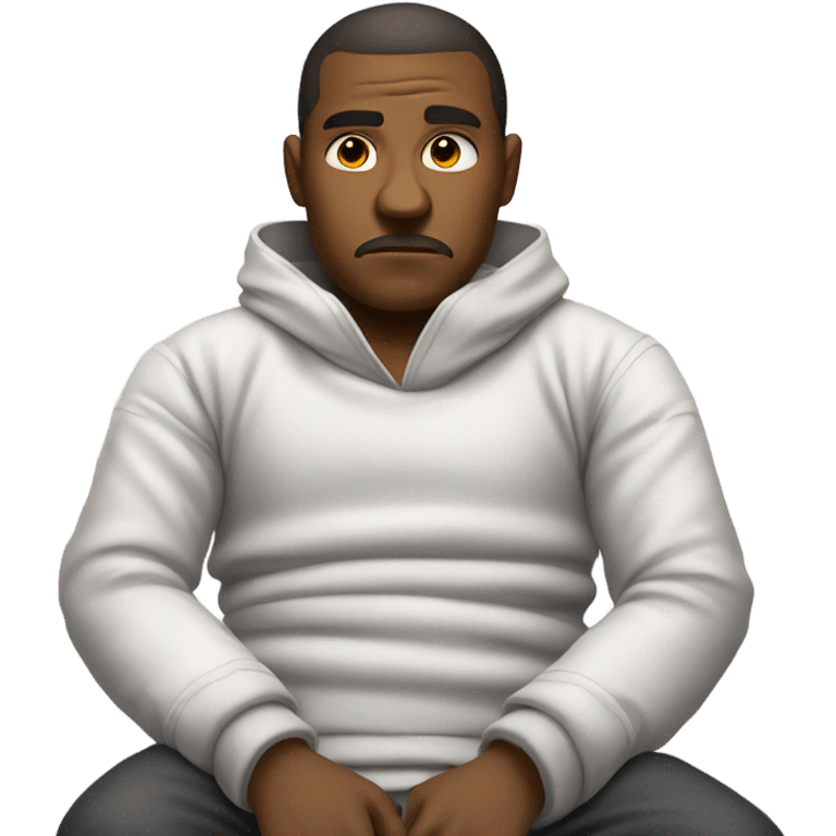 Man sitted in a Straitjacket like he's in an asylum emoji