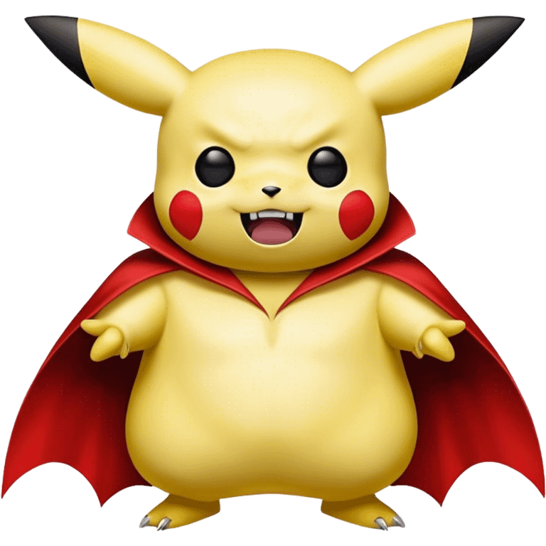 pikachu-ghostface vampire emoji