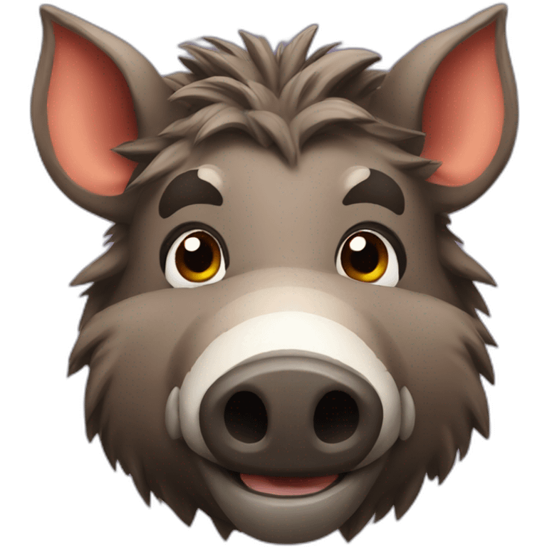 Party wild boar emoji