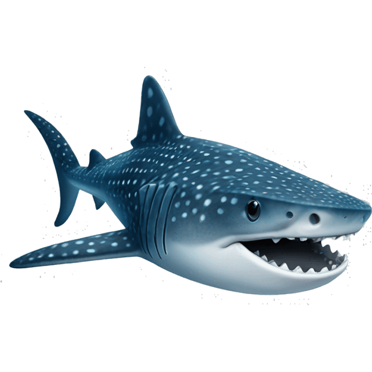 Whale shark emoji