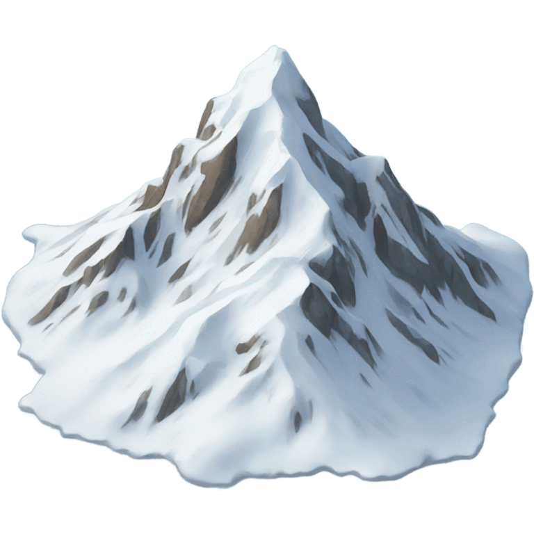 Mountain snowy emoji