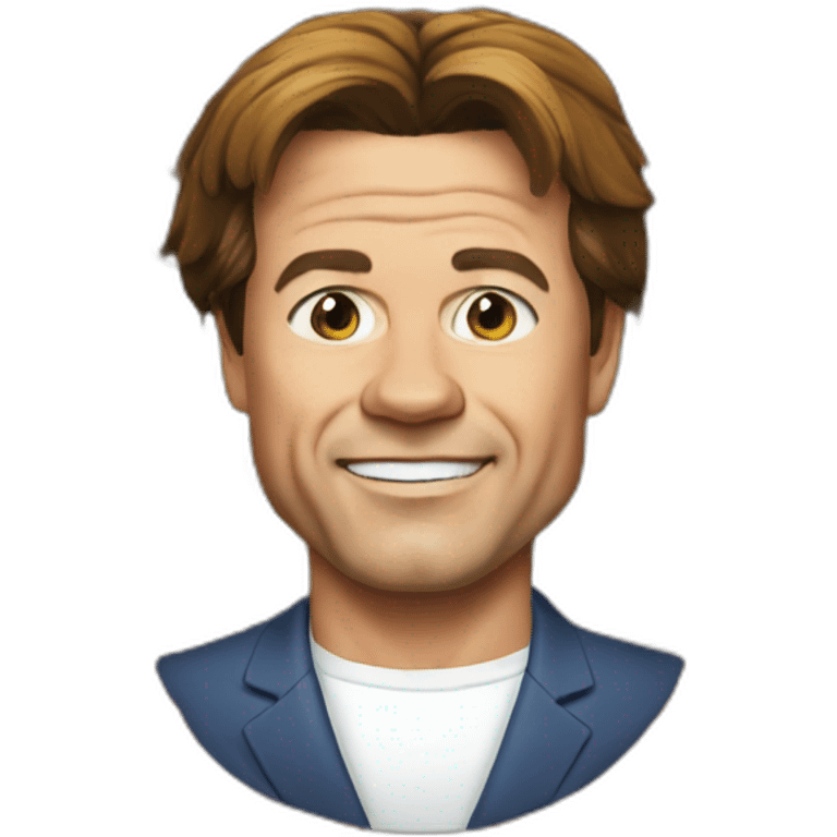 Mark Rutte in a lion onesie emoji