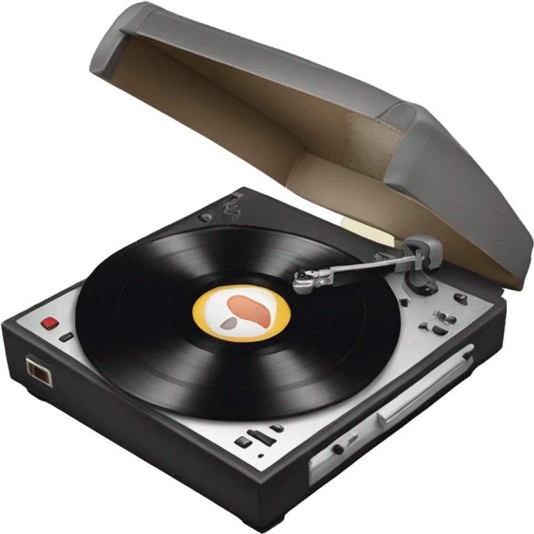 vinyl player emoji