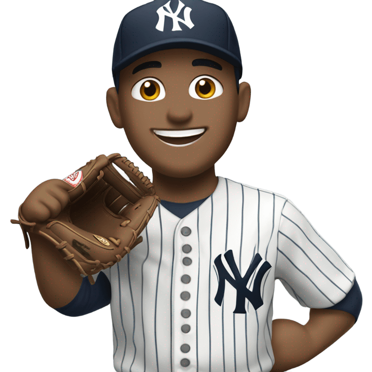 Happy New York Yankees Fan emoji